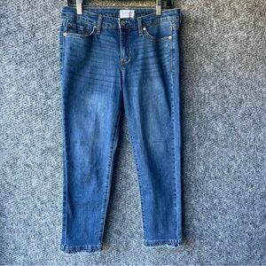 Crown & Ivy High-Rise Skinny Crop Jeans – Size 8